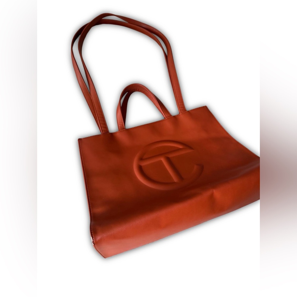 Telfar Medium Shopping Bag Tan w/ dustbag - Picture 4 of 11